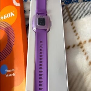 Vibrant Purple Smartwatch
